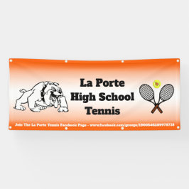 Highschool Tennis-Fahne Banner