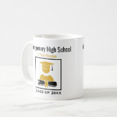 Highschool Wiedersehen-kundenspezifisches Kaffeetasse (Vorderseite Links)
