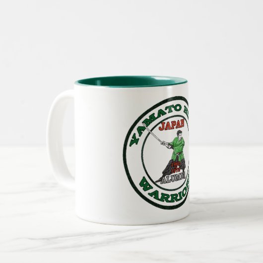 Highschool Yamatos Japan-Schüler Zweifarbige Tasse (Vorderseite Links)