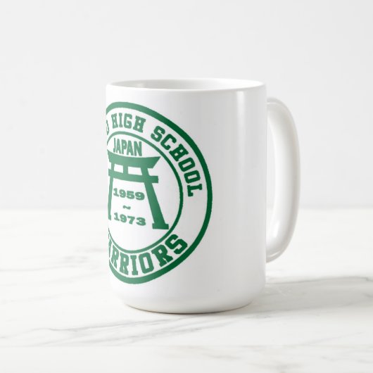 Highschool Yamatos Krieger Kaffeetasse (VorderseiteRechts)