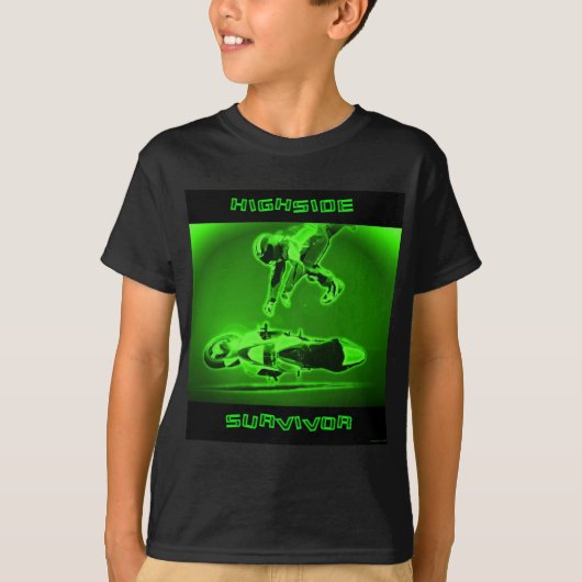 Highside Überlebend-Grün T-Shirt (Vorderseite)