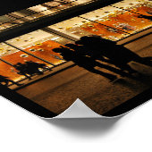 Highstreet Silhouetten Poster (Ecke)