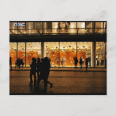 Highstreet Silhouetten Postkarte (Vorderseite)