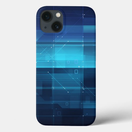 Hightech- digitaler Hintergrund Case-Mate iPhone Hülle (Rückseite)