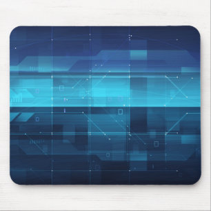 Hightech- digitaler Hintergrund Mousepad