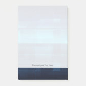 Hightech- digitaler Hintergrund Post-it Klebezettel (Vorderseite)