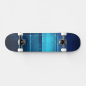 Hightech- digitaler Hintergrund Skateboard (Horizontal)