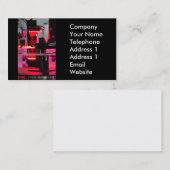 Hightech- Industrieroboter Visitenkarte (Vorne/Hinten)