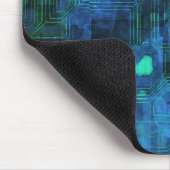 Hightech- Schaltkreis Mousepad (Ecke)
