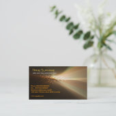 Hightech-Visitenkarte Visitenkarte (Stehend Vorderseite)