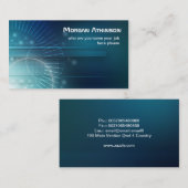 Hightech-Visitenkarte Visitenkarte (Vorne/Hinten)