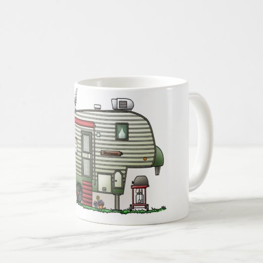 Hightechs-5. Rad-Camper-Tasse Kaffeetasse (VorderseiteRechts)