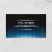 HightechVisitenkarte Visitenkarte (Rückseite)