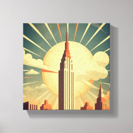 Hightower Sunrise Leinwanddruck