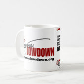 Hightower Tatsachen: Nichts im mittleren (Tasse) Kaffeetasse (Vorderseite Links)