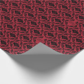 Hightower Vs Targaryen Helmet Muster Geschenkpapier (Ecke)