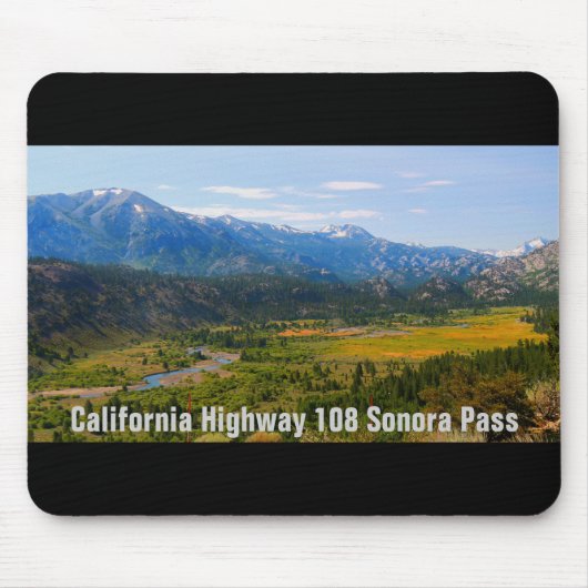Highway 108 Sonora Pass Mousepad (Vorne)