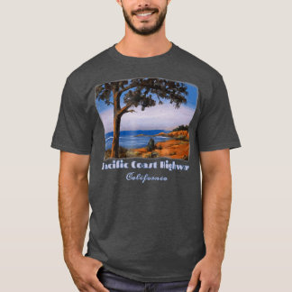 Highway 1 California Retro T-Shirt