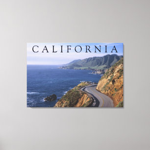Highway 1 Carmel Kalifornien Leinwanddruck