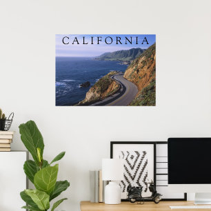 Highway 1 Carmel Kalifornien Poster