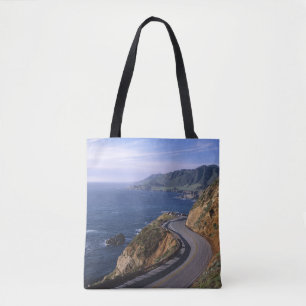 Highway 1 entlang der kalifornischen Küste nahe Tasche