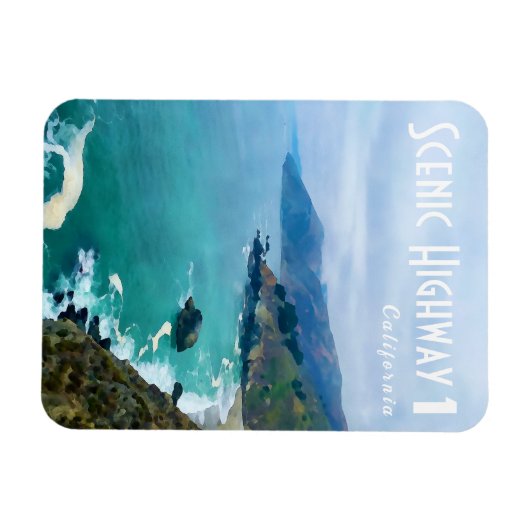 Highway 1 magnet (Horizontal)