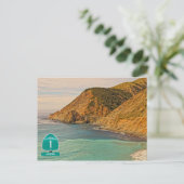 Highway 1 postkarte (Stehend Vorderseite)
