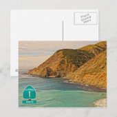 Highway 1 postkarte (Vorne/Hinten)