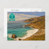 Highway 1 postkarte (Vorne/Hinten)