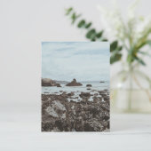 Highway 1 Rocky Beach Postkarte (Stehend Vorderseite)