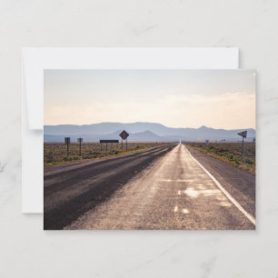 Highway 60 am sehr großen Array Postkarte