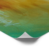 "Highway" abstraktes Design-Plakat Poster (Ecke)