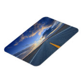 Highway at Sunrise Day Magnet (Linke Seite)