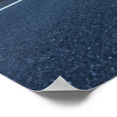 Highway at Sunrise Day Poster (Ecke)