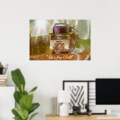 Highway Car Mover 2 Truck Driver Art Poster (Heimbüro)