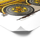 Highway Dump Truck Fotodruck (Ecke)