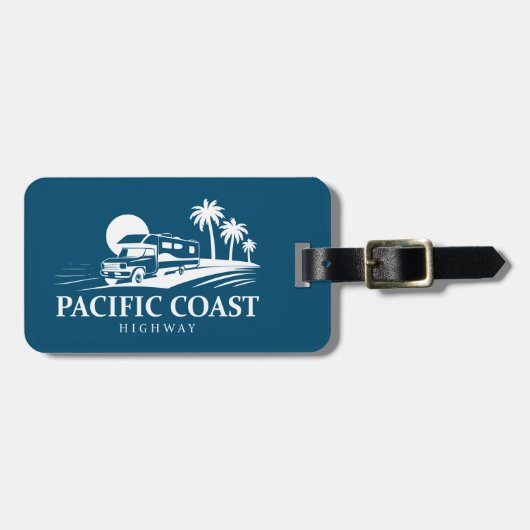 Highway-Freizeitfahrzeug der Pazifikküste Gepäckanhänger (Vorderseite horizontal)
