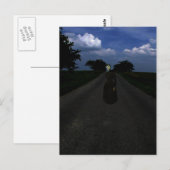 Highway-Geist Postkarte (Vorne/Hinten)