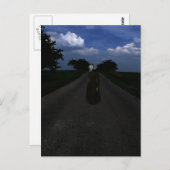 Highway Ghost Postkarte (Vorne/Hinten)