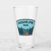 Highway Glacier Nationalpark Glas (Vorderseite)