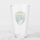 Highway Glacier Nationalpark Glas (Rückseite)