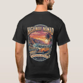 Highway Nomad Van Life Shirt (Rückseite)