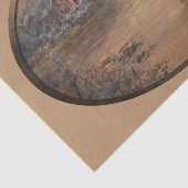 Highway Pond Oval Seidenpapier (Ausschnitt)