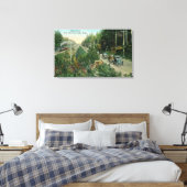 Highway Scene nähe American Lake Leinwanddruck (Insitu (Schlafzimmer))