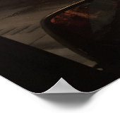 Highway Sunrise Poster (Ecke)