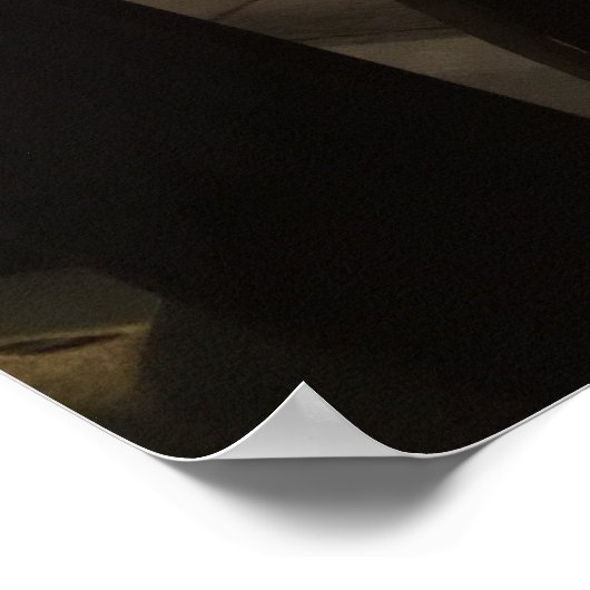 Highway Sunrise Poster (Ecke)