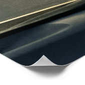 Highway Sunset Poster (Ecke)