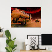 Highway To Hell Fine Art Print Poster (Heimbüro)