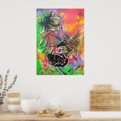 Highway to hell - the feel of music by RobSky Poster (Küche)