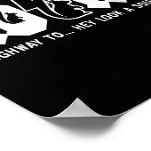 Highway to... Hey, schau mal, ein Eichhörnchen. Ad Poster (Ecke)